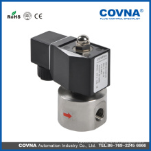 Válvula solenoide de cierre normal de pistón de alta presión de 12V, 24V AC 24V, 12V, 240V / 60Hz 11V, 220V / 50Hz agua 1/2 &quot;